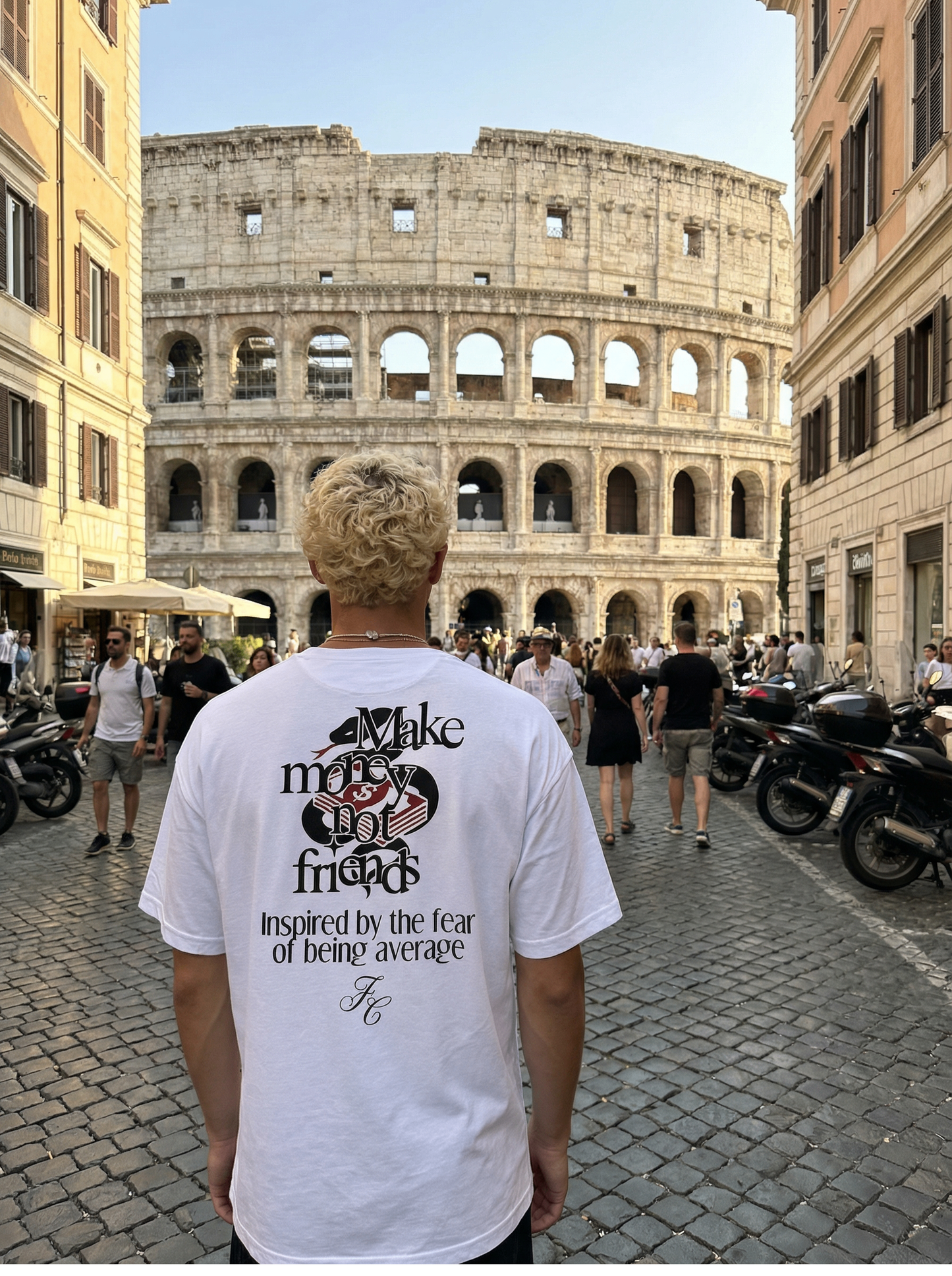 Camiseta Make Money Not Friends